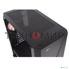 Компьютерный корпус ATX Eurocase A39 ARGb черный без БП закаленное стекло USB 3.0