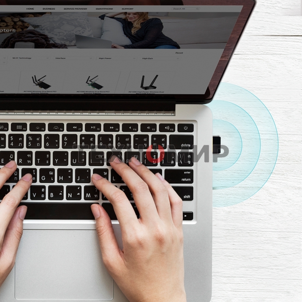 Адаптер TP-Link Archer T2U NANO AC600 Nano Wi-Fi USB-адаптер