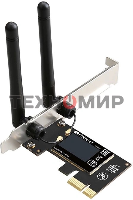 Сетевой адаптер ORIGO OWN300A/A1A PCI-E Wi-Fi N300, 2.4 ГГц
