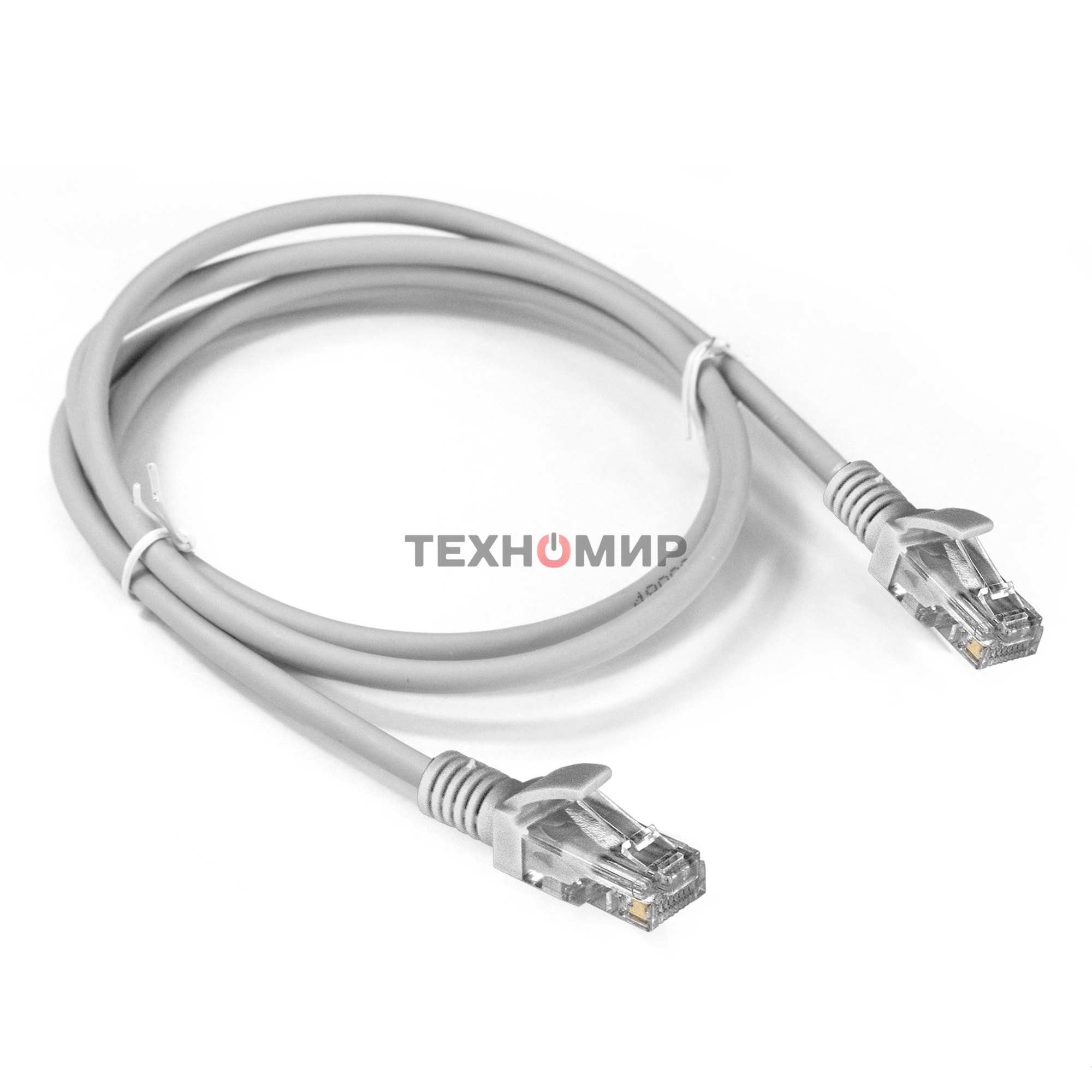 Патч-корд ExeGate EX286382RUS UTP-RJ45-RJ45-5e-1,5M-LSZH-GY, UTP, cat.5e, LSZH, 1.5м, серый