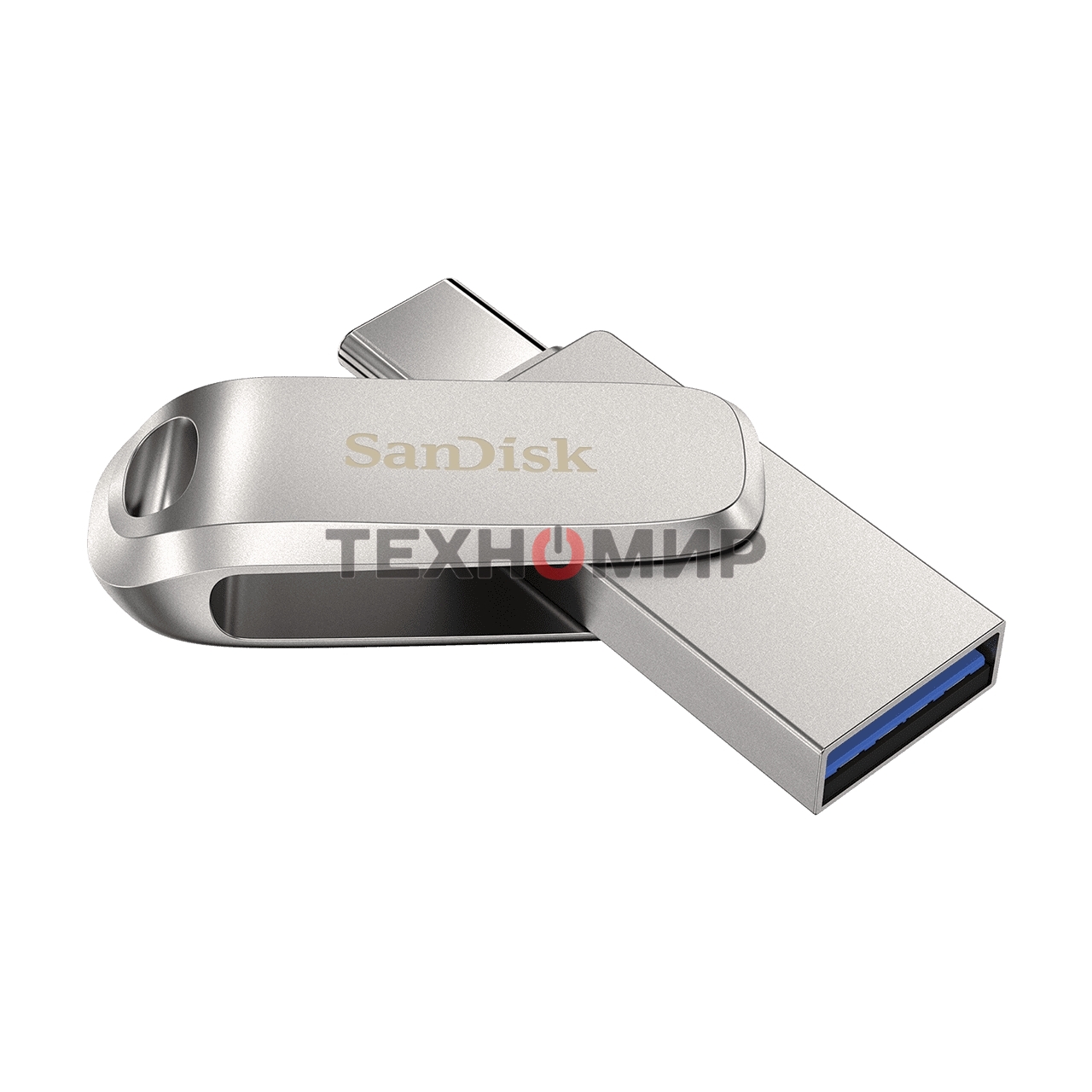 Флешка USB 64Gb SanDisk Ultra Dual Luxe, USB 3.1 - USB Type-C
