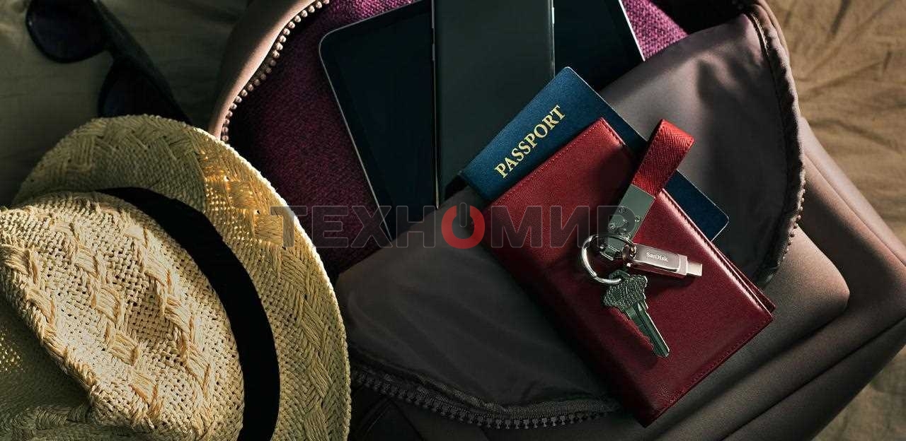 Флешка USB 64Gb SanDisk Ultra Dual Luxe, USB 3.1 - USB Type-C