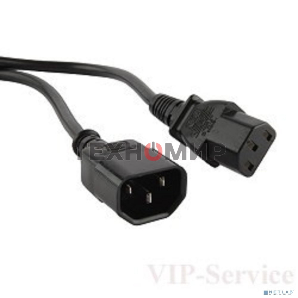 Кабель монитор - компьютер (UPS to устройство) 220V 1.8м VCOM/TELECOM