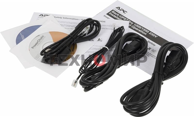 Источник бесперебойного питания APC Back-UPS Pro BR1500GI 865Вт 1500ВА черный