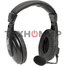 Гарнитура проводная Defender Gryphon 750U USB, черный, 1.8м кабель