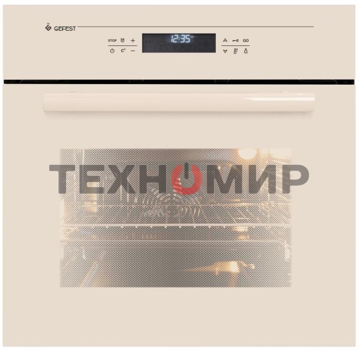 Духовой шкаф электрический Gefest ДА 622-04 В1S кремовый, встраиваемый