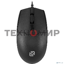 Мышь проводная Oklick 147M V2 черный, 2000 dpi, USB, кнопки - 4