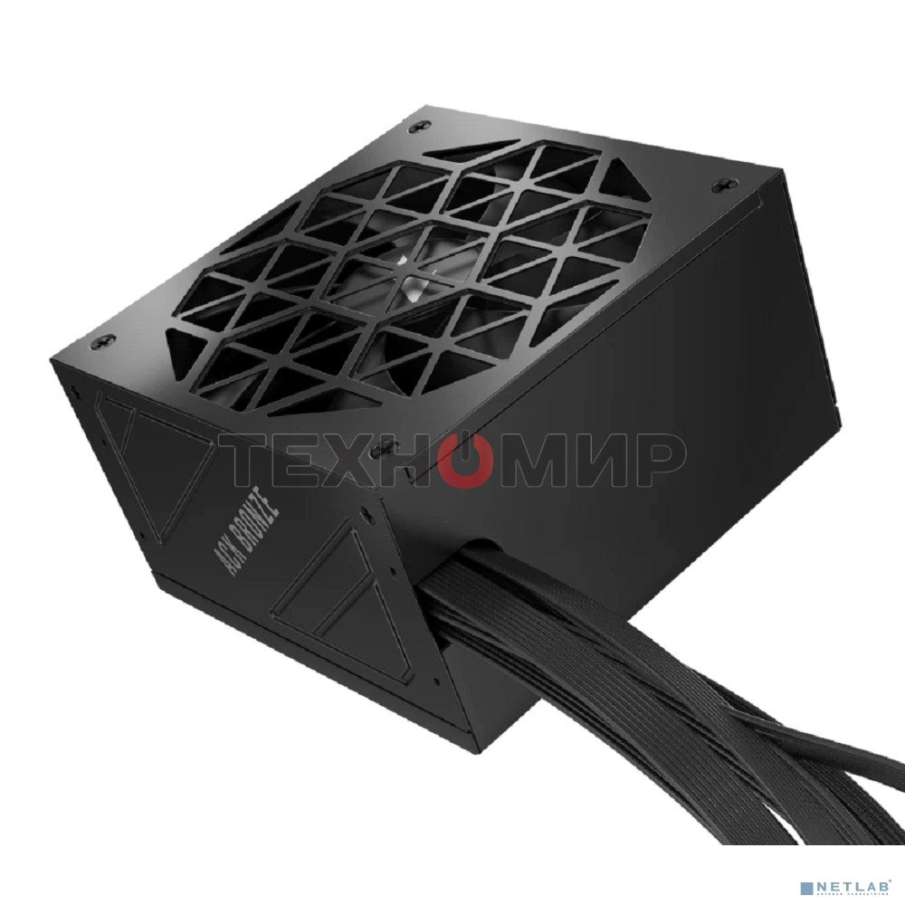 Блок питания 1STPLAYER ACK BRONZE 650W (HA-650AA2), 650Вт, 80 PLUS Bronze, 140мм, черный