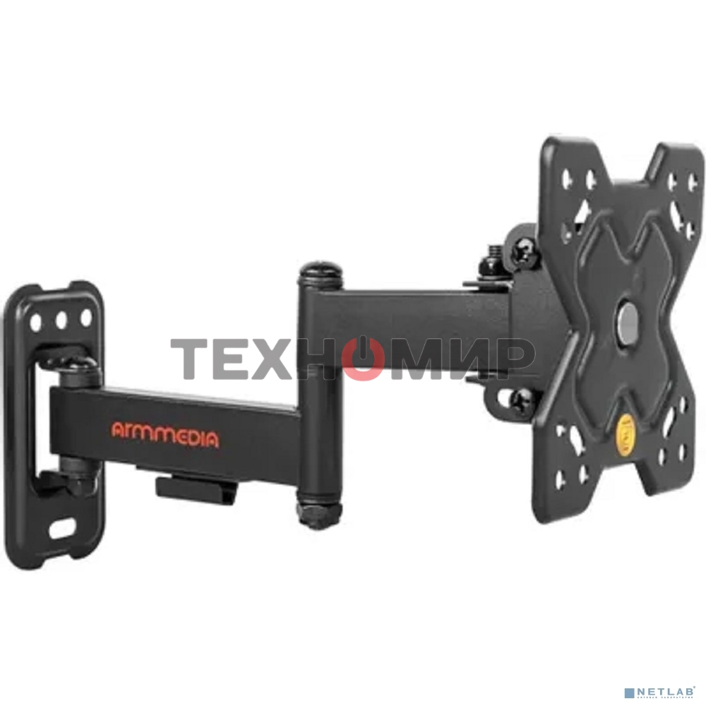 Кронштейн Arm media MARS-6 черный, 10 шт/уп. Кр. стал. настенный для TV 10