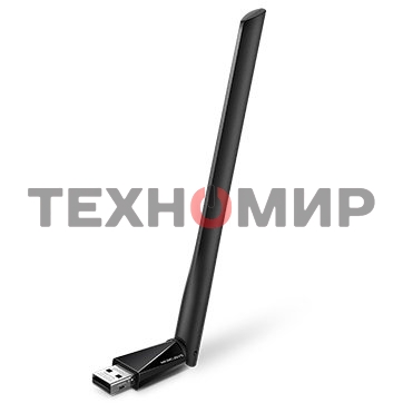 Двухдиапазонный Wi-Fi USB адаптер Mercusys MU6H AC650 высокого усиления