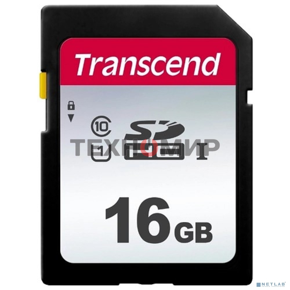 Флеш карта SD 16Gb Transcend SDHC UHS-I U1