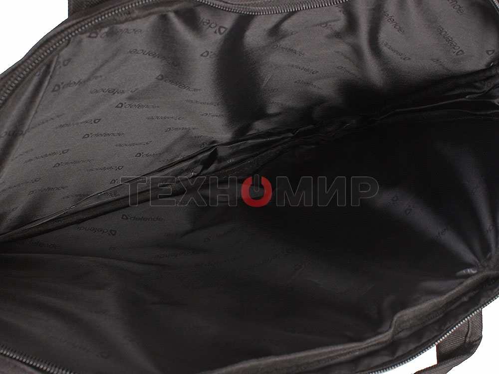 Сумка для ноутбука Defender Monte 17'' черный, органайзер 