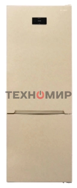 Холодильник Sharp SJ-492IHXJ42R бежевый двухкамерный 333/128 л морозилка снизу, No Frost