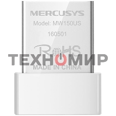 Адаптер Mercusys MW150US N150 Nano Wi-Fi USB-адаптер
