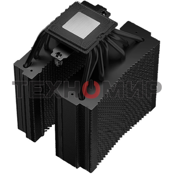 Кулер для процессора DEEPCOOL ASSASSIN IV VC VISION черный, 120 мм, алюминий/медь, 1800 об/мин, 29.3 дБ, 4 pin, 300 Вт, 172 мм