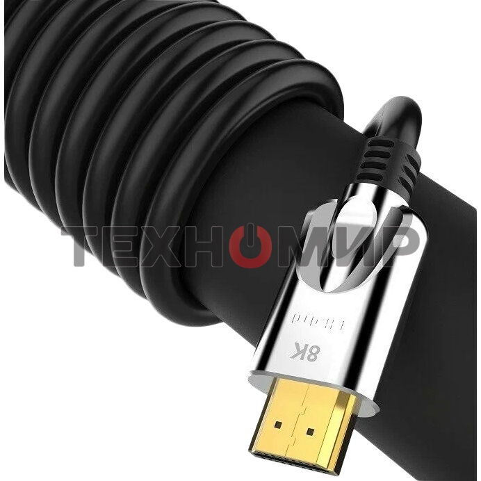 Кабель HDMI 19M/M,ver. 2.1, 8K@60 Hz 1.5m VCOM CG862-1.5M VCOM/TELECOM