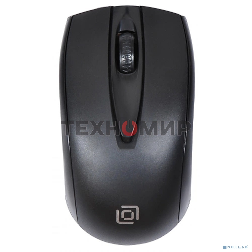 Мышь беспроводная Oklick 540MW черный, 1200 dpi, радиоканал, USB, кнопки - 3
