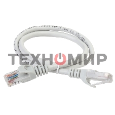 Коммутационный шнур (патч-корд), cat.5e UTP, 10м, серый Коммутационный шнур (патч-корд), cat.5e UTP, 10м, серый