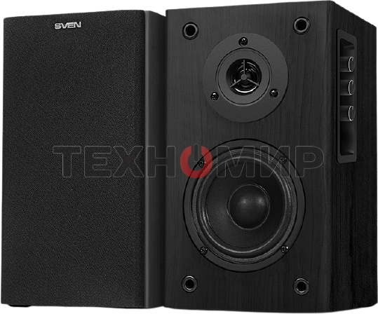 Акустическая система Sven SPS-614 2.0 (2x20W, Bluetooth, дерево, black)