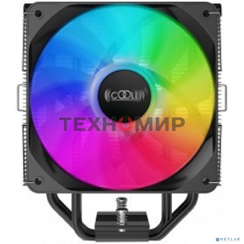 Кулер PCCooler Paladin EX400 ARGB черный 120мм алюминий+медь 1800rpm 28,6db 180W 157мм