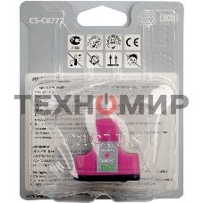 Картридж струйный Cactus CS-C8772 №177 пурпурный (11,4 мл) для HP PS 3213/3313/8253/C5183/C6183/C6283/C7183/C7283/C8183/D7163/D7263/D7363/D7463