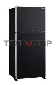 Холодильник Sharp SJ-XG55PMBK черный двухкамерный 394/162 л морозилка сверху