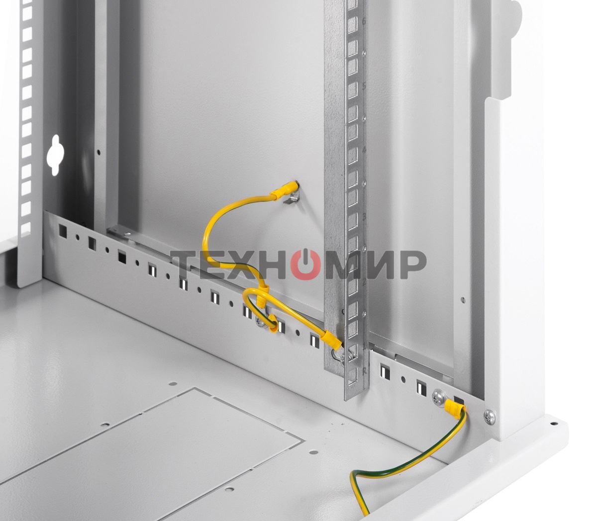 Шкаф телекоммуникационный настенный разборный 15U (600х520) дверь металл, ШРН-Э-15.500.1