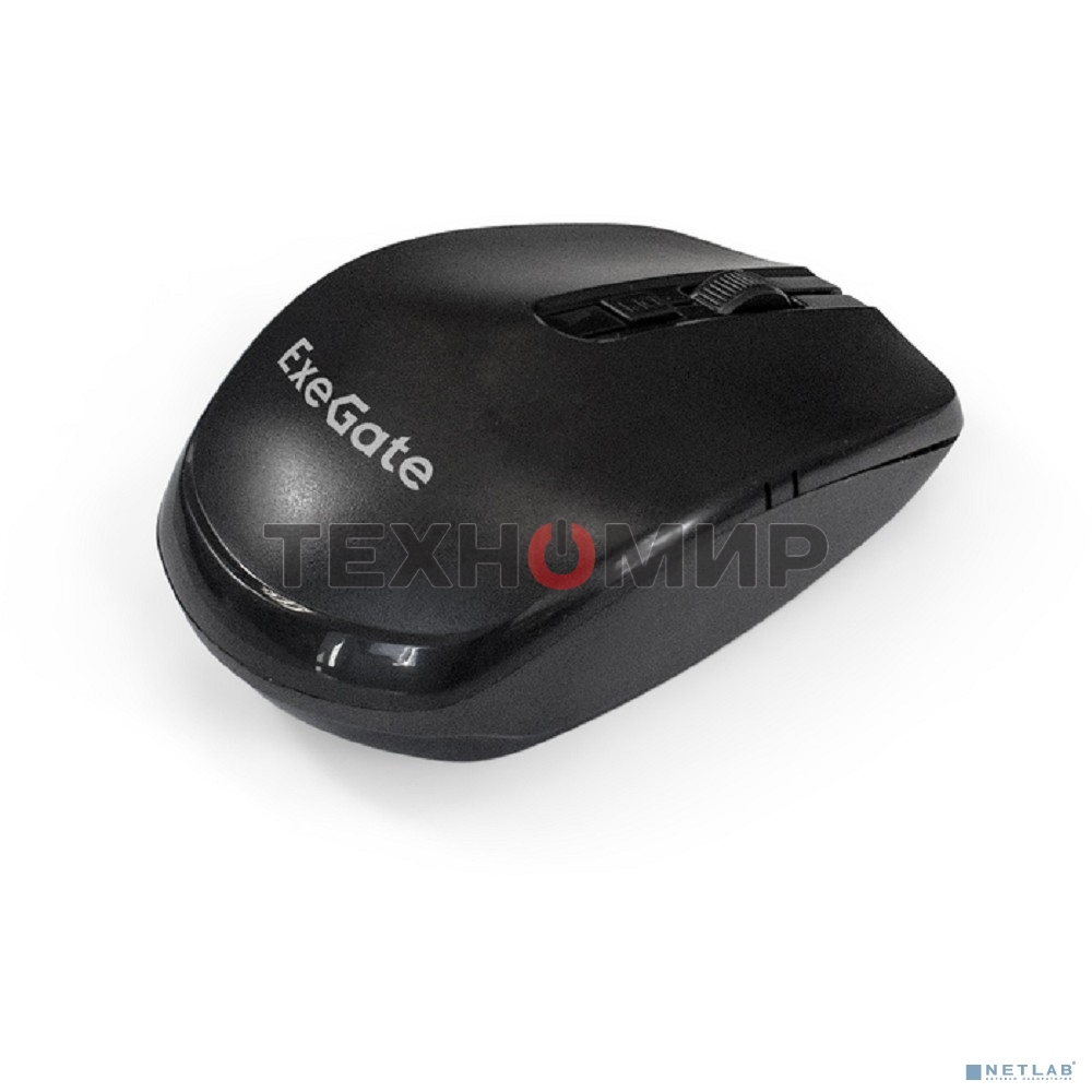 Комплект клавиатура+мышь ExeGate Professional Standard Combo MK240 беспроводной, USB, 1200 DPI, чёрный