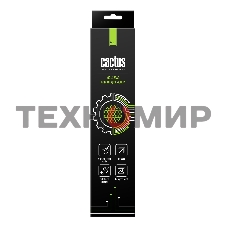 Коврик для мыши Cactus Skytrek черный 900x400x3мм