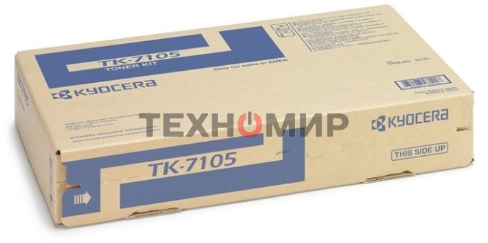 Картридж лазерный Kyocera TK-7105 (1T02P80NL0) черный для TASKalfa 3010i 20000 стр.