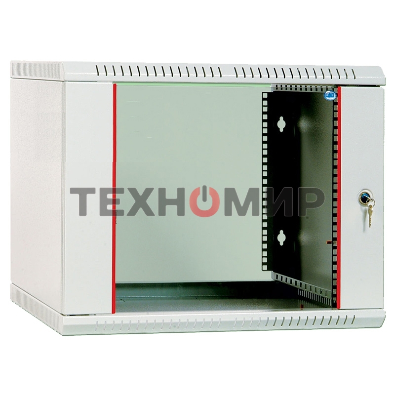 Шкаф телеком. настенный разборный 12U (600х650) дверь стекло (ШРН-Э-12.650)