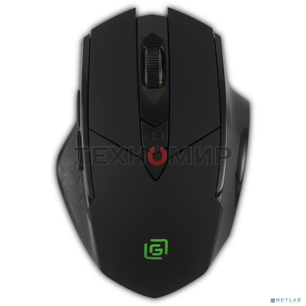 Мышь беспроводная Oklick 780GW черный, 3200 dpi, радиоканал, USB, кнопки - 6