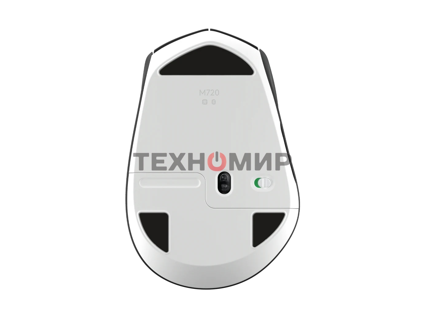 Мышь беспроводная Logitech M720 Triathlon черный, 1000 dpi, радиоканал, Bluetooth, USB, кнопки - 8