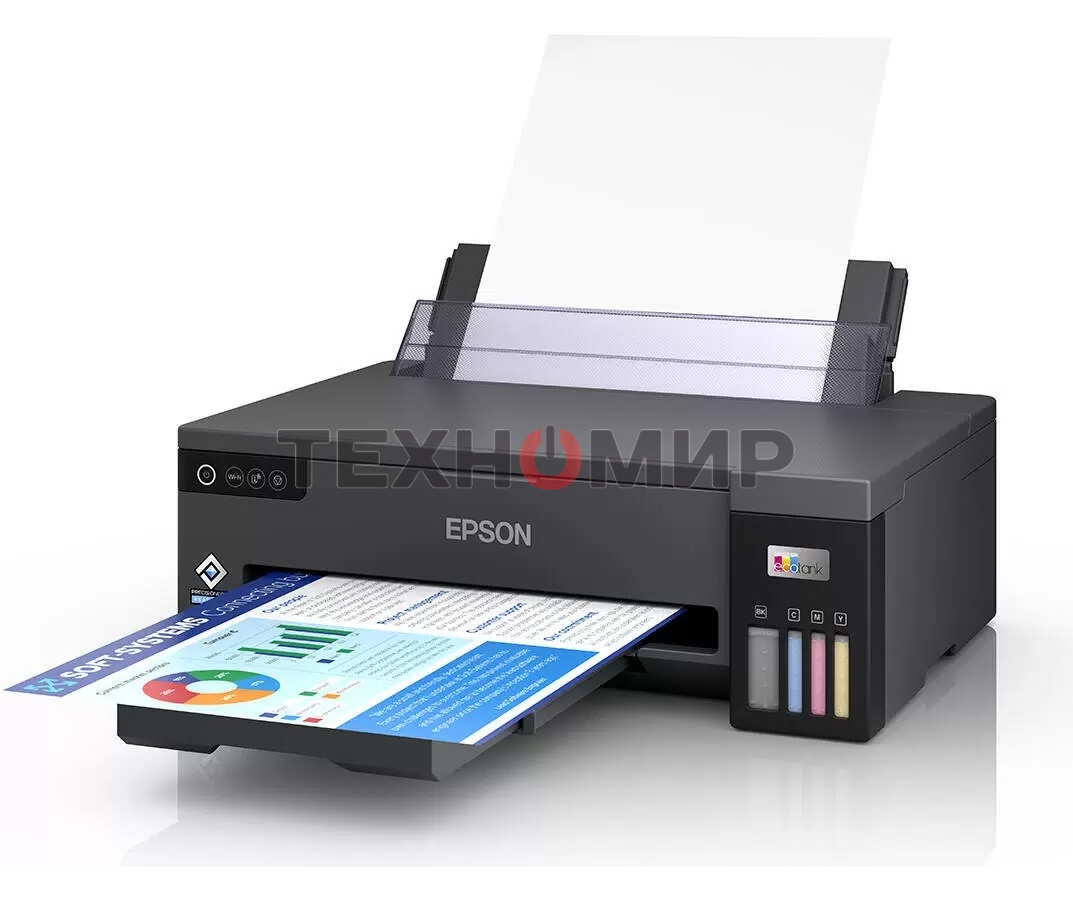 Принтер струйный Epson L11050 (C11CK39402/C11CK39403/C11CK39505/C11CK39503), A3, цветной, печ. до 30/20 стр/мин. (ч/б/цв.), 4800 x 1200 dpi, USB, Wi-Fi