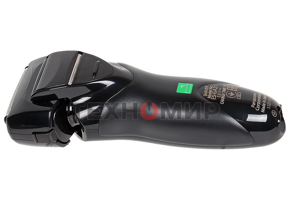 Электробритва сетчатая Panasonic ES-GA21 реж.эл.:3 питан.:аккум. черный/серый