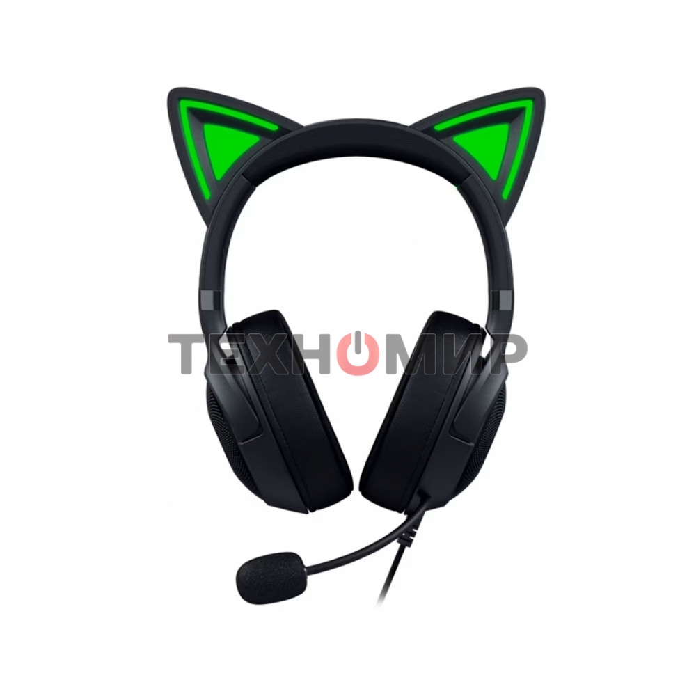 Гарнитура проводная Razer Kraken Kitty V2 - черный Headset черный