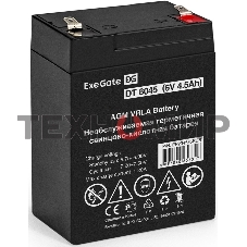Батарея для ИБП ExeGate EP234535RUS DT 6045/EXG645 (6V 4.5Ah) клеммы F1