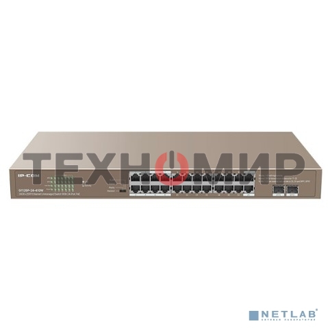 Коммутатор 24PORT 4POE G1126P-24-410W IP-COM