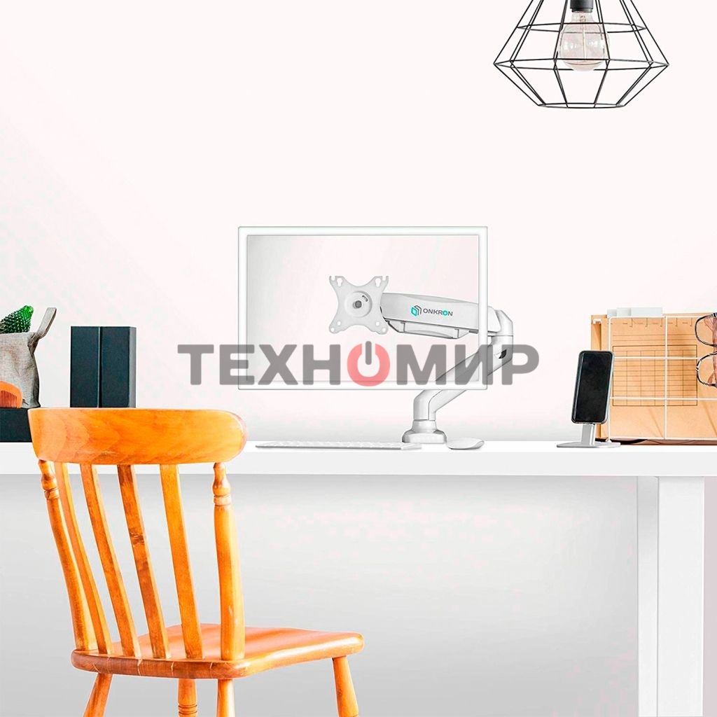 Кронштейн (держатель) ONKRON G80 для монитора 13