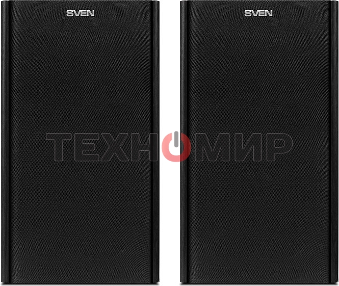 Акустическая система Sven SPS-614 2.0 (2x20W, Bluetooth, дерево, black)