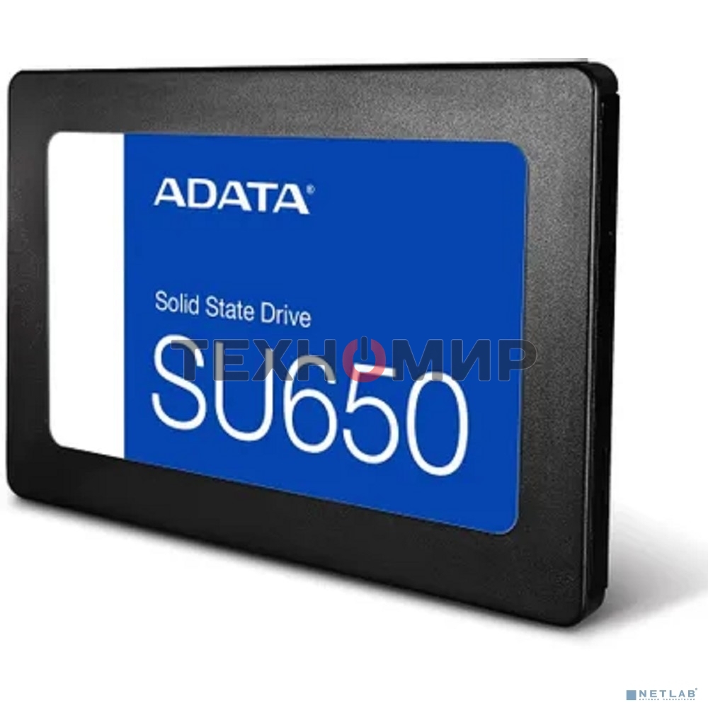 Накопитель SSD ADATA SU650, 480Gb, SATA III, 2.5