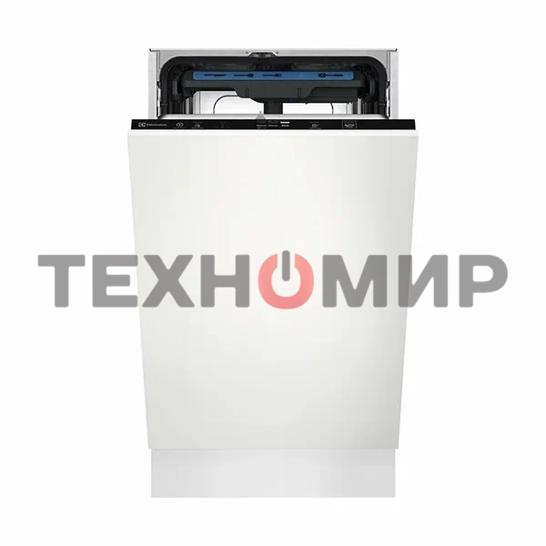 Встраиваемая посудомоечная машина Electrolux EEA23210L, черный, 44.6 см, 10 компл., 46 дБ, класс E