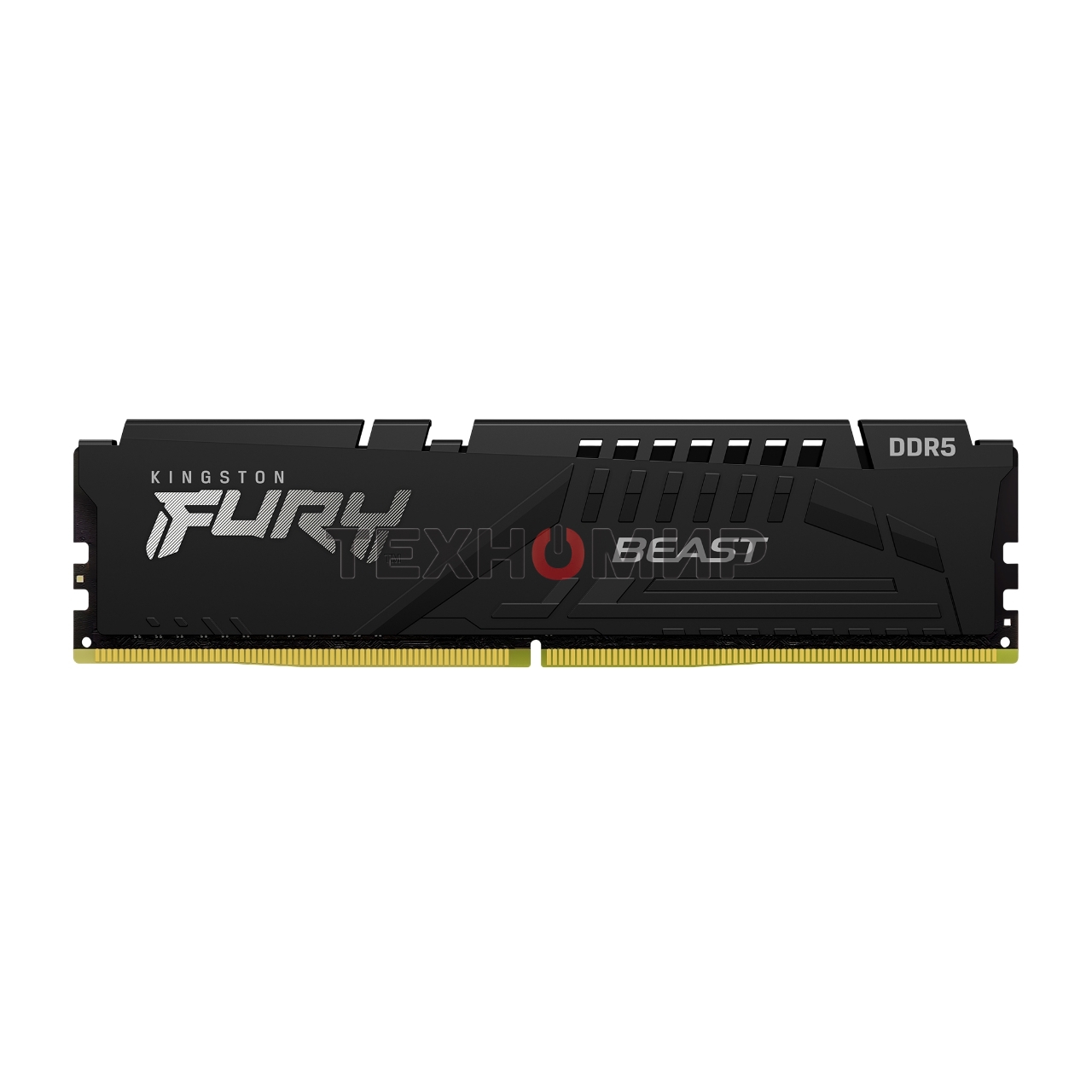 Оперативная память Kingston Fury Beast, DDR5, 64Gb (2x32 GB), 5600 MHz, CL36, радиатор, черный