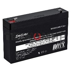 Батарея для ИБП ExeGate EP234536RUS GP 672/EXG672 (6V 7.2Ah) клеммы F1