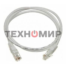 Патч-корд LANMASTER UTP TWT-45-45-2.0/6-GY вилка RJ-45-вилка RJ-45 Cat.6 2м серый ПВХ