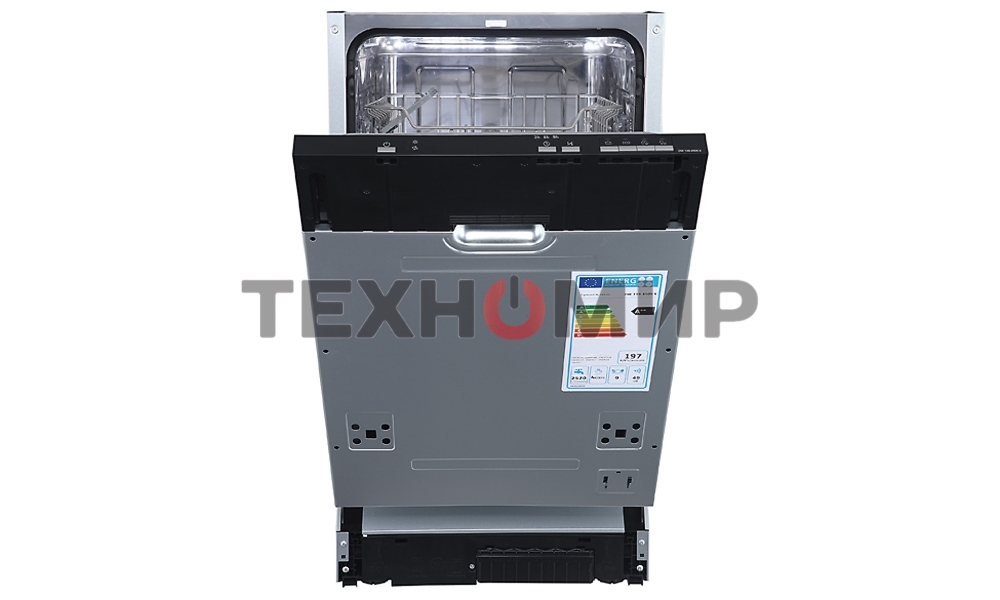 Встраиваемая посудомоечная машина Zigmund & Shtain DW 139.4505 X, черный, 44.5 см, 9 компл., 49 дБ, класс A++