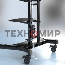 Крепление универсальное ONKRON APS-1881 черный напольный мобильный