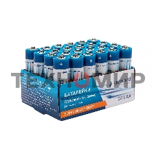 Батарейки солевые Gembird GB-R6P-24B, тип AA, 24шт, коробка