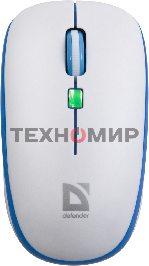 Комплект клавиатура+мышь Defender Skyline 895 беспроводной, USB, 2000 DPI, белый