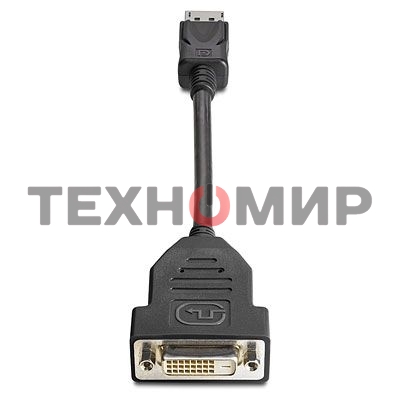 Адаптер HP DisplayPort to DVI-D (FH973AA)